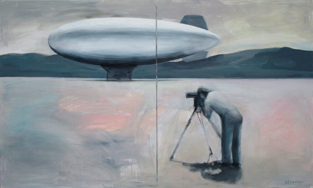 "Before" | acrylic on canvas | 200x120cm (2x100x120cm) | 2010