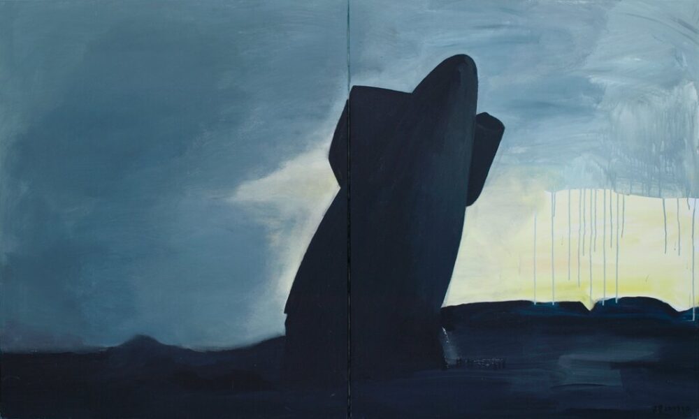 "After" | acrylic on canvas | 200x120cm (2x100x120cm) | 2010