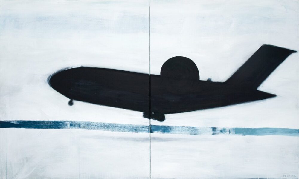 "Untitled" | acrylic on canvas | 200x120cm (2x100x120cm) | 2011